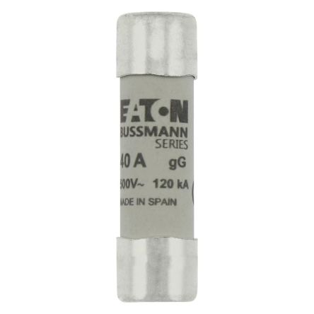 Eaton 40A gG/gL Ceramic Cartridge Fuse, 14 x 51 mm