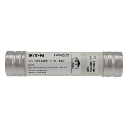 Eaton 0.5A Cartridge Fuse, 187 x 41.3 mm