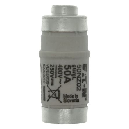 Eaton 50A D02 Bottle Fuse, 400V