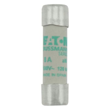Eaton 8A AM Cartridge Fuse, 10 x 38 mm