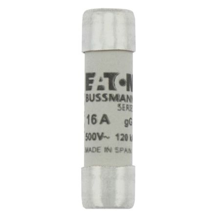 Eaton 16A gG/gL Ceramic Cartridge Fuse, 10 x 38 mm