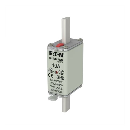 Eaton 10A NH Fuse 58 x 30 x 125 mm 500V ac