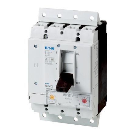 Eaton, NZM, NZM Molded Case Circuit Breaker 4-Pole 250A, Breaking Capacity 4 kA, Plug-in