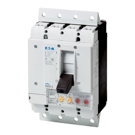 Eaton, NZM, NZM Molded Case Circuit Breaker 4-Pole 160A, Breaking Capacity 5 kA, Plug-in