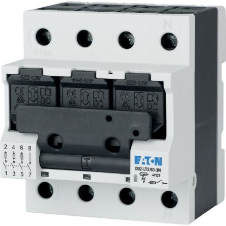 Eaton Switch Disconnector, 3-Pole, 63 A, 63A
