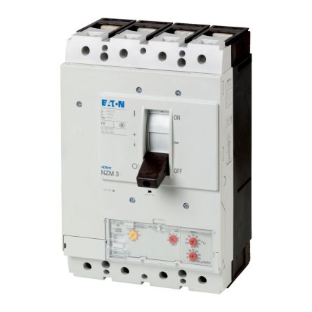 Eaton, NZM, NZM Molded Case Circuit Breaker 4-Pole 400A, Breaking Capacity 5 kA, Fixed