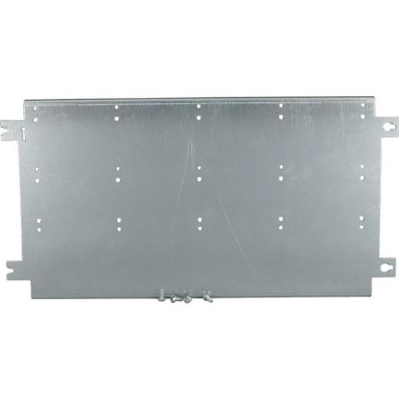 Eaton Sheet Steel Galvanised Mounting Plate, 270mm W, 1000 mm L for Use with Enclosure Mounting