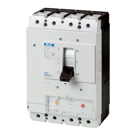 Eaton, NZM, NZM Molded Case Circuit Breaker 4-Pole 500A, Breaking Capacity 9 kA, Fixed
