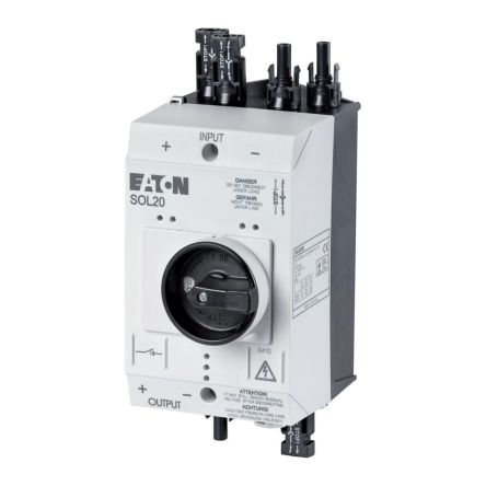Eaton 2-Pole Surface Mount Isolator Switch -, IP65, 20A, 0 kW