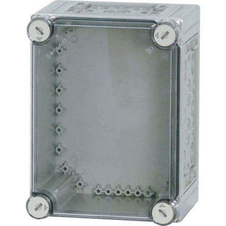 Eaton xEnergy Safety Series Grey Plastic General Purpose Enclosure, IP65, IK10 Flanged 250 mm, 150 mm, 187.5 mm
