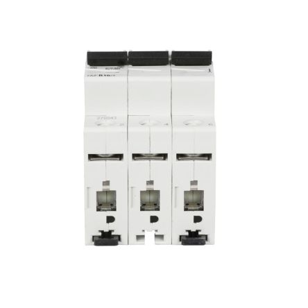Eaton xEffect FAZ Miniature Circuit Breaker, 3-Pole, 4A, Type C, 415V ac AC, 60 V dc DC, 15 kA Breaking Capacity