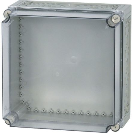 Eaton xEnergy Safety Series Light Grey Plastic General Purpose Enclosure, IP65, IK10 Flanged 375 mm, 225 mm, 375 mm