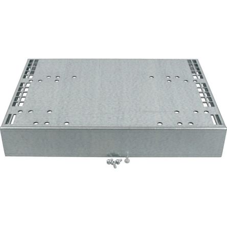 Eaton Galvanised Steel Galvanised Mounting Plate, 370mm W, 1130 mm L for Use with IZMX16, IZM26