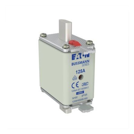 Eaton 125A NH Fuse 58 x 30 x 79 mm 400V ac