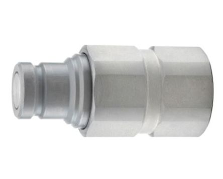 Parker Steel Hydraulic Quick Connect Coupling Female G 1/2 in, 450 bar