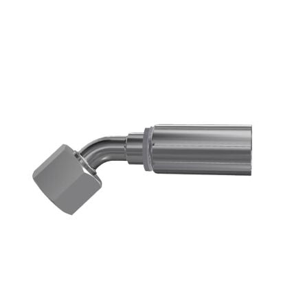 Parker, 10C48-12-4 Stainless Steel Steel Hydraulic Fitting, Female, 45 °, DKOS 12mm