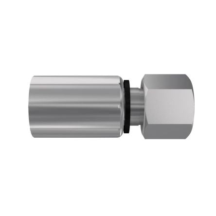 Parker 1CA48-15-8 Hydraulic Fitting Female 8 mm 0.86 in Stainless Steel Steel