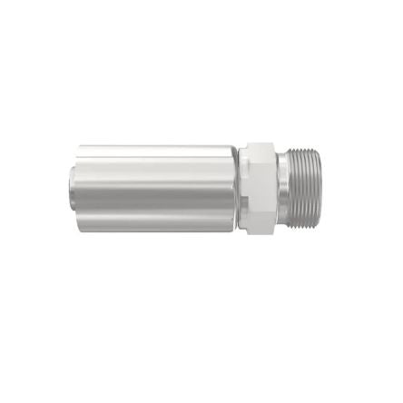 Parker 1D077-35-20 Hydraulic Fitting Female Metric, 90 °, Steel