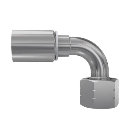 Parker 1EC48-16-12 Hydraulic Fitting Female BSP, 60 °, Steel, 0.75 in Hose ID