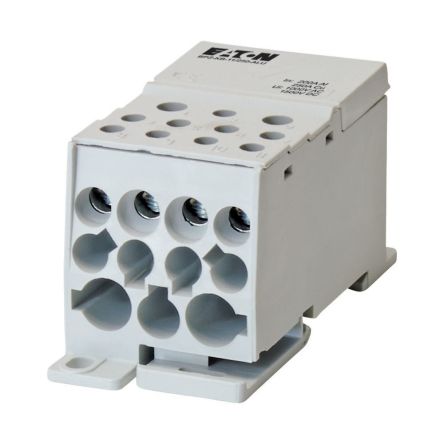 Eaton xEnergy Series Pluggable Terminal Block, 1-Contact, 1 Row, 102705 BPZ-KB-11/250-ALU