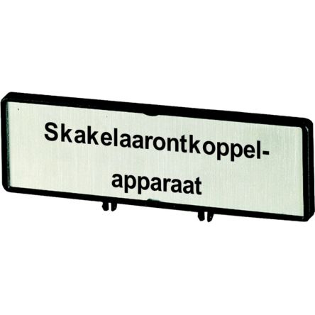 Eaton Label for Use with T5B, P3, T5, Pre-printed "Supply Disconnecting Device
