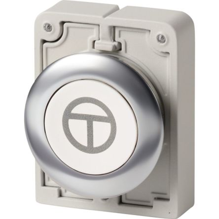 Eaton M30I Series Push Button Switch, Panel, 30.5 mm Cutout, White LED, IP66, IP67, IP69