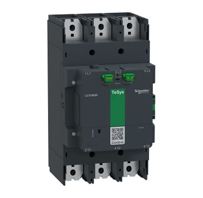 Schneider Electric TeSys G Contactor, 130V Coil, 3-Pole, 630 A, 70 W 130V, 3 NO, 440V