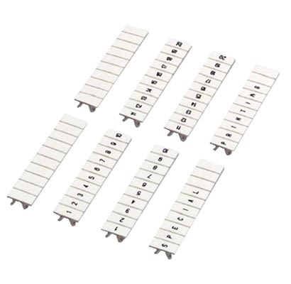 Schneider Electric 1/100 V Clip In Marking Strip for use with Terminal Block