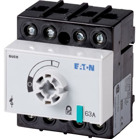 Eaton Fuse Switch Disconnector, 4-Pole, 63 A, 63A