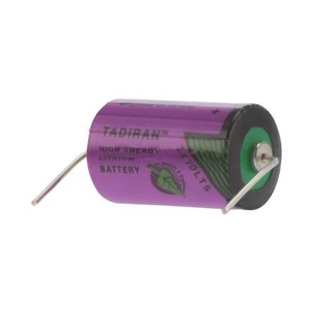 Eaton Lithium 3.6 V Battery, 22 mm x 15 mm