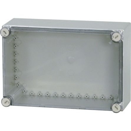 Eaton xEnergy Safety Series Light Grey Plastic General Purpose Enclosure, IP65, IK10 375 mm, 225 mm, 250 mm
