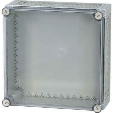 Eaton xEnergy Safety Series Grey Plastic General Purpose Enclosure, IP65, IK10 Flanged 375 mm, 175 mm, 375 mm