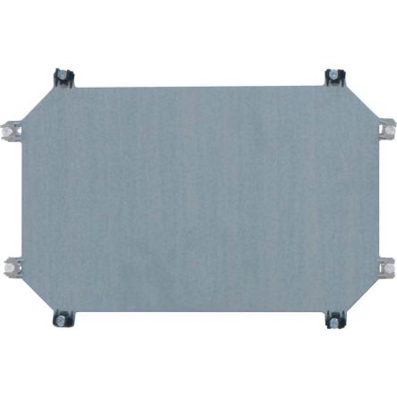 Eaton Galvanised Steel Galvanised Mounting Plate, 250mm W, 1.5 mm L for Use with xEnergy Safety Ci, Ci45, Basic