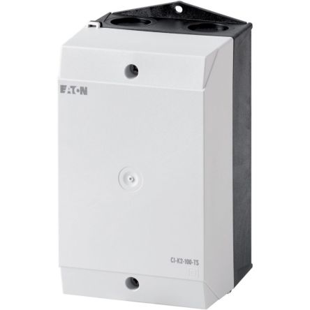 Eaton Eaton Moeller Series Light Grey, Black Plastic General Purpose Enclosure, IP65, IK06 100 mm, 181 mm, 100 mm