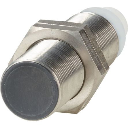 Eaton 197794 E57P-18SPN5-Q Threaded Barrel Inductive Proximity Sensor, M18 PNP E57P Performance 48V 5 mm 0 V ac 48 V dc