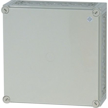 Eaton xEnergy Safety Series Light Grey Plastic General Purpose Enclosure, IP65, IK10 Flanged 375 mm, 150 mm, 375 mm