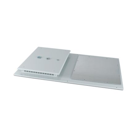 Eaton Steel Powder Coated Ventilated Roof Plate, 682mm W, 1107 mm L for Use with Enclosure Mounting