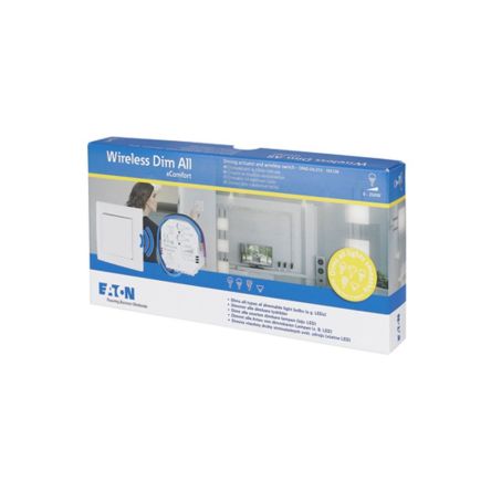 Eaton 1 Gang Dimmer Switch, 196V, 253 V, 250 W