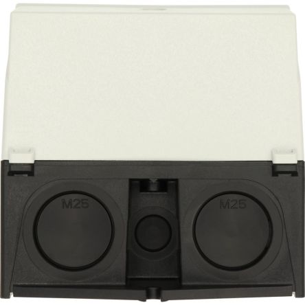 Eaton Eaton Moeller Series White, Black Plastic General Purpose Enclosure, IP65 100 mm, 181 mm, 100 mm