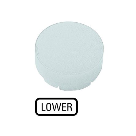 Eaton M22 Series White Push-in Push Button Head Cap, 24 mm Cutout