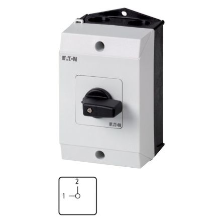 Eaton T0 Series Plastic Door Switch for Use with Changeoverswitches 102 mm x 137 mm x 102mm