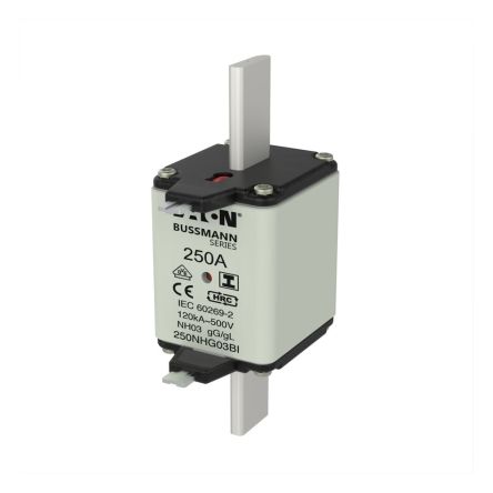 Eaton 250A Tag Fuse 53 x 150 mm 500V