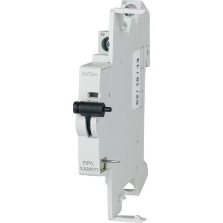 Eaton Auxiliary Contact, 2 Contact, Eaton Distribution, Top Hat Rail, 262578 FIPA-XAM011