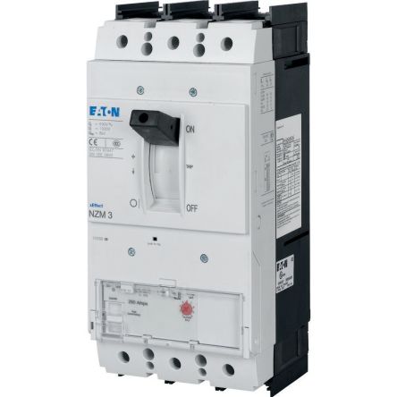 Eaton, NZM, NZM Molded Case Circuit Breaker 3-Pole 400A, Breaking Capacity 9 kA, Fixed