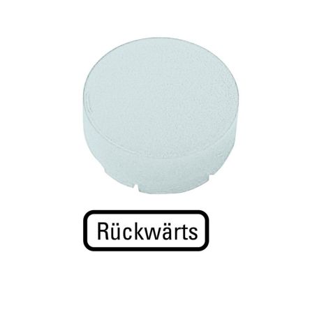 Eaton M22 Series White Push-in Push Button Head Cap, 24 mm Cutout