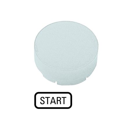 Eaton M22 Series White Push-in Push Button Head Cap, 24 mm Cutout