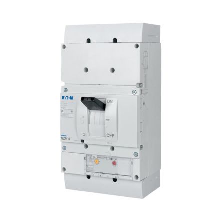 Eaton, NZM, NZM Molded Case Circuit Breaker 3-Pole 630A, Breaking Capacity 15 kA, Fixed