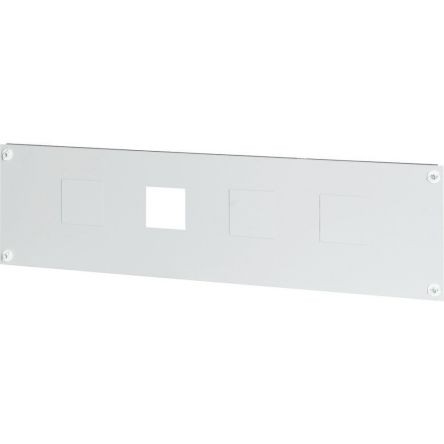 Eaton Sheet Steel Powder Coated Front Plate, 725mm W, 35 mm L for Use with Enclosure