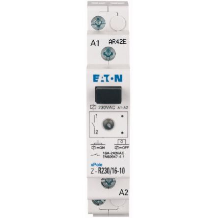 Eaton Z-R23 ICS-R16 Miniature Circuit Breaker, 16A, 240V ac AC