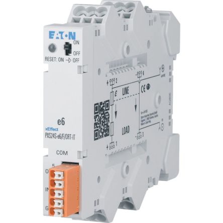Eaton Monitoring Relay, SPST, DIN Rail, 0A to 6A, 24 V dc